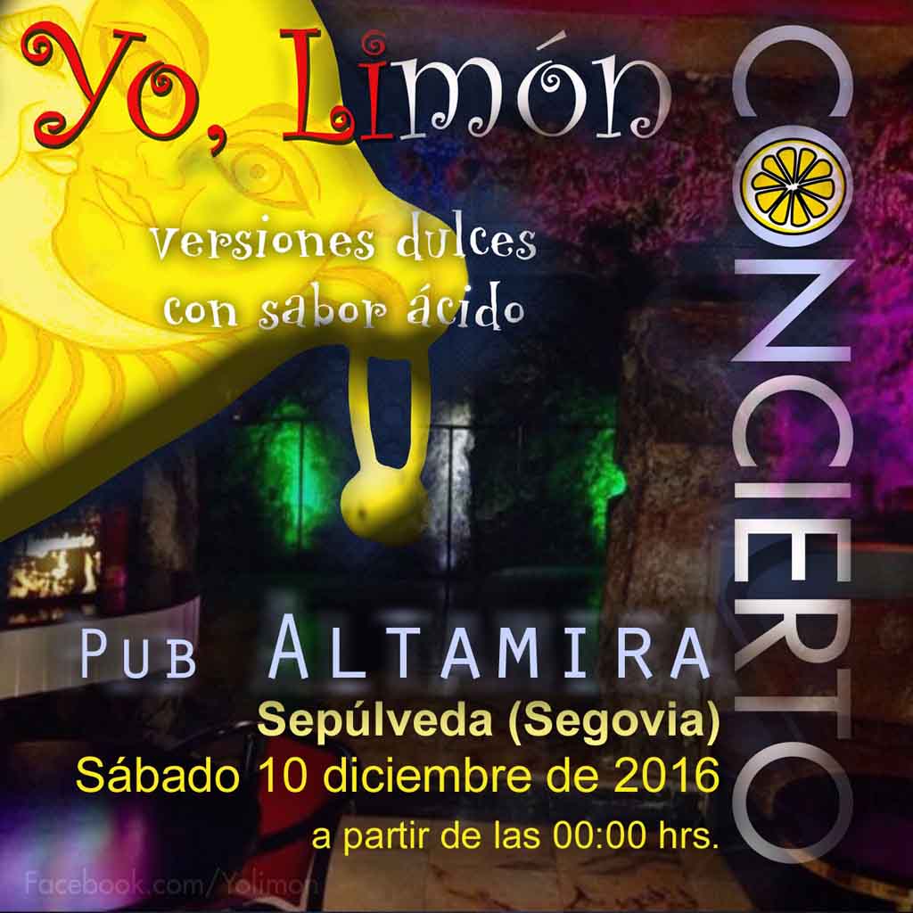 Yo, Limon en Sepúlveda
